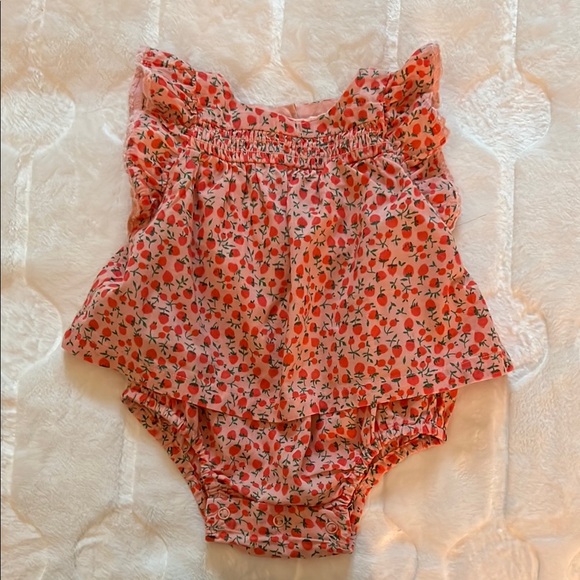 GAP Floral Pink Diaper Cover - Picture 1 of 3